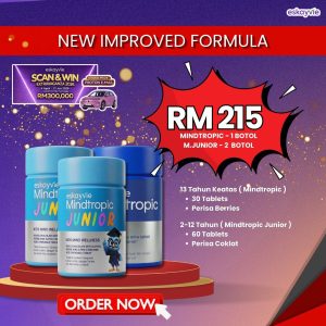 Mindtropic 1 Botol + Mindtropic Junior 2 Botol